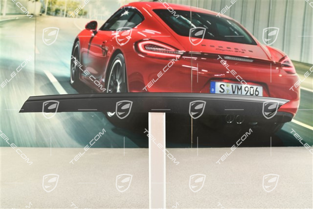 Front bumper disc / trim, Sport Design Package, lower, Black matt, L