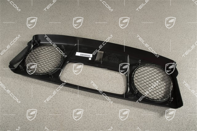 Engine compartment cover, Black, Carrera 3,4