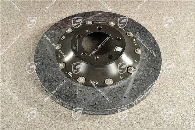 PCCB Ceramiczna tarcza hamulcowa tylna, R (lekko uszkodzona)