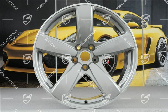 19" Felgensatz Macan SportClassic, 8J x 19 ET21 + 9J x 19 ET21, Silber Metallic