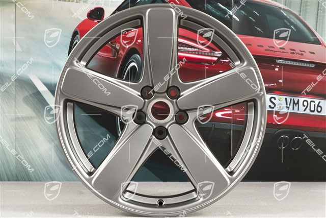19" Felga Macan Sport Classic, 8,5J x 19 ET21, Platinum satynowy półmat