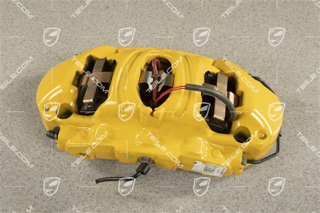 PCCB fixed calliper, Yellow, R