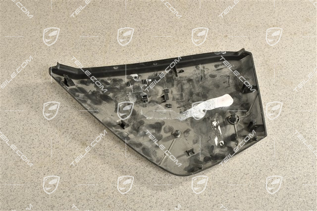 Dashboard trim lateral, Black, R