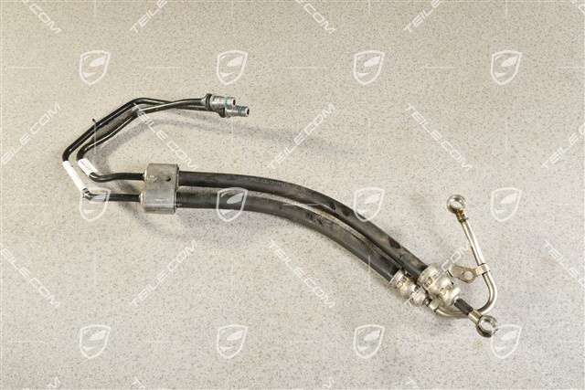 PDCC active stabilizer hydraulic lines, from distributor / Valve block to sway bar ball joint mounting, R
