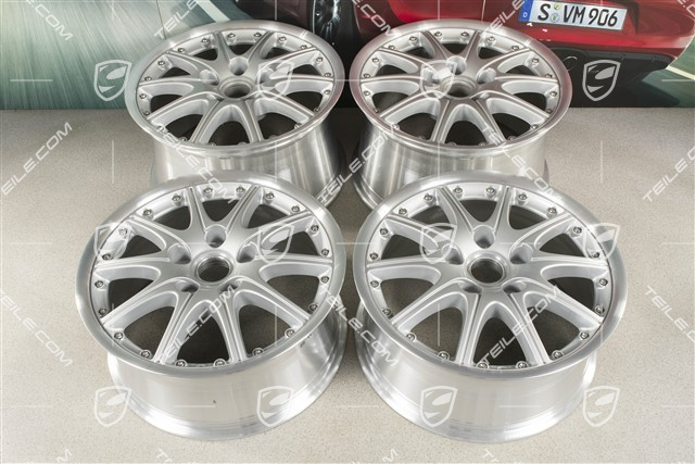 18" Komplet felg GT3 SportDesign, 8J x 18 ET52 + 10J x 18 ET65