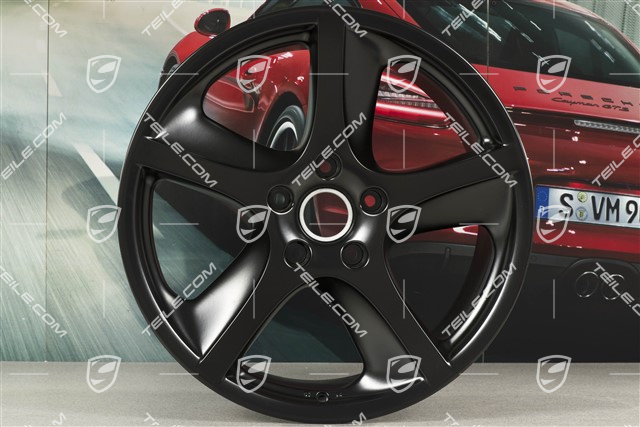 20" Felga Sport Techno, 10J x 20 ET55, czarny satynowy półmat