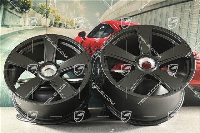 20+21" Felgi Sport Classic, komplet, 9,5J x 20 ET44 + 12J x 21 ET63, Turbonite