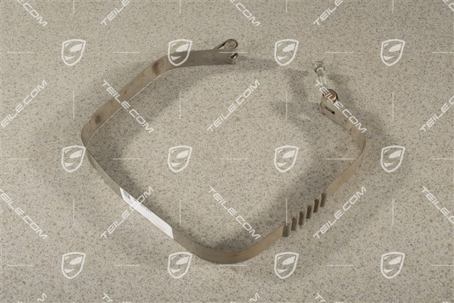 Exhaust muffler clamp