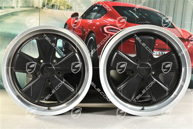 19-inch Fuchs wheel set, 11J x 19 ET51 + 8,5J x 19 ET56