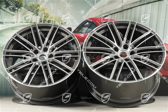 22" Felgensatz Turbo IV, 11,5J x 22 ET52 + 10J x 22 ET48, für Coupé