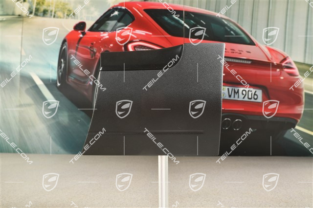 Trim cover, Aluminium package Black / Grey, L
