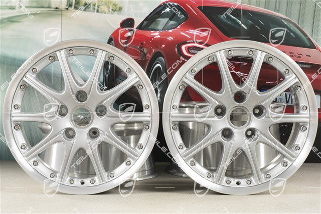 18" Komplet felg GT3 SportDesign, 8J x 18 ET52 + 10J x 18 ET65