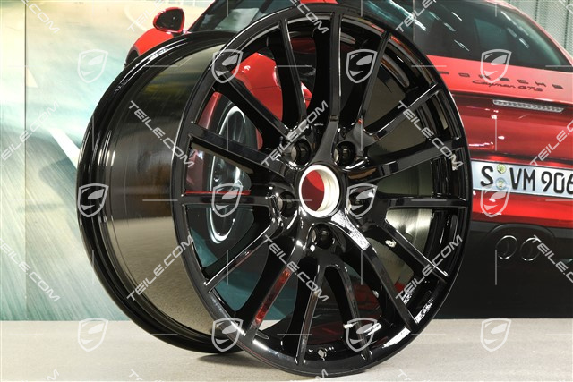 19" felga "Sport Design", 11J x 19 ET67, czarny połysk