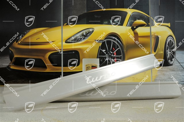 Einstiegleiste "Turbo", Edelstahl, L+R