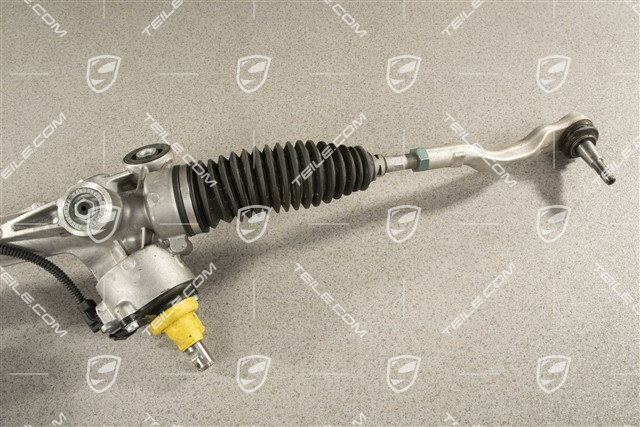 Przekładnia kierownicza, Tylna oś skrętna