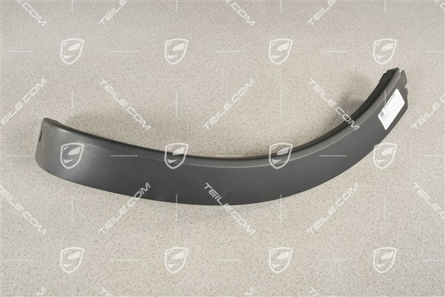 Radabdeckung, Stoßstange Hinten, Schwarz, L