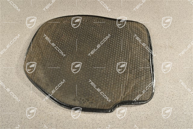 Bodenbelag Teppich, Fussraum hinten, Schwarz, L