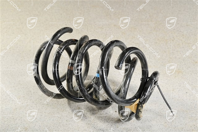 Federsatz / Schraubenfeder, HA, Kenn Grau / Braun, L+R