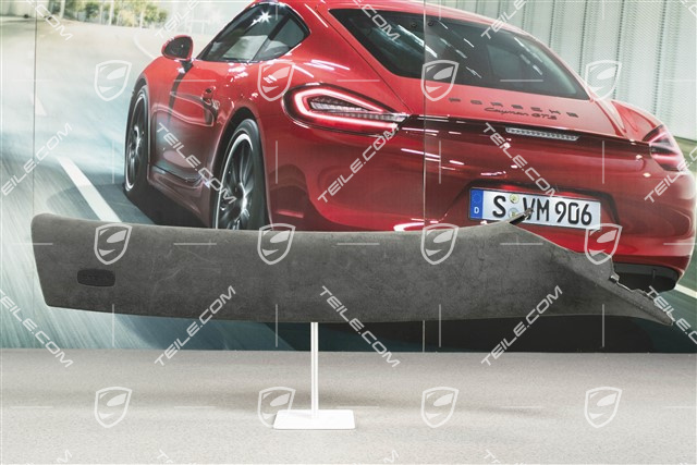 Verkleidung, A-Säule, Alcantara, Schwarz, R