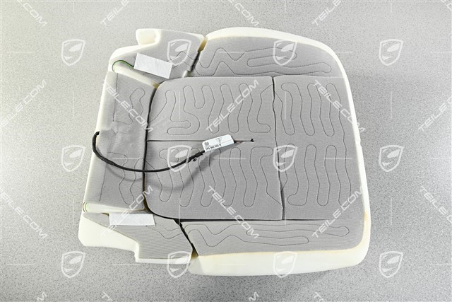 Front seat cushion foam part with heating mat, L