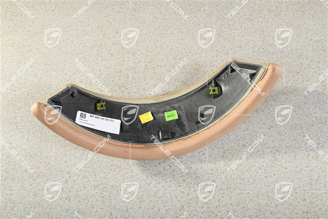 Instrument cluster cover / Dashboard trim, Leatherette, Sand Beige