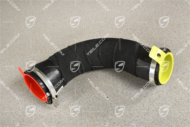 3,0L, Charge air cooling system / Intake pressure pipe, upper, L