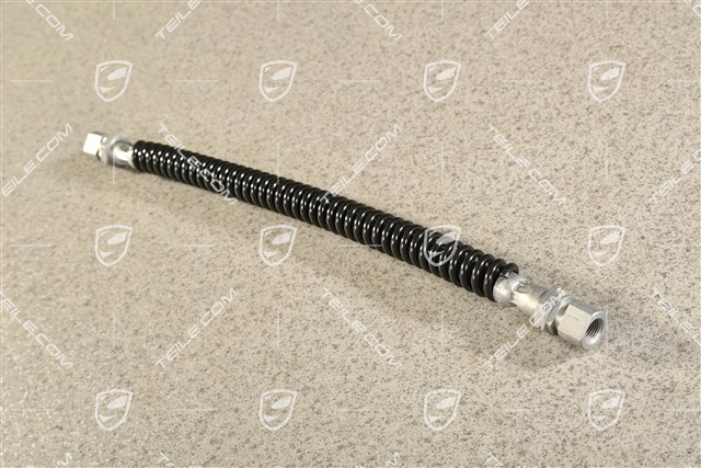 Brake hose, flex, front axle, L=R