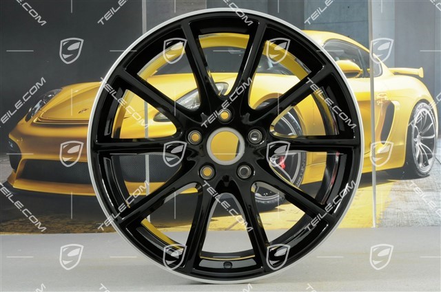 20" Felge Cayenne Design, 10,5J x 20 ET64, in Schwarz