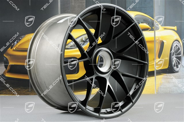 20" komplet felg Turbo Sport III, centralne mocowanie, 9J x 20 ET51 + 12J x 20 ET63, czarny satynowy półmat