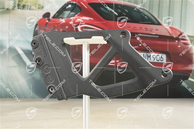 GT4 bracket for rear spoiler/wing, black, L