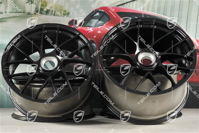 20-inch wheel rim set Turbo Sport III, central lock, 9J x 20 ET51 + 11,5J x 20 ET56, black high gloss