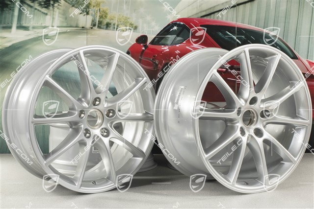 20" komplet felg Cayenne COUPE Design, 10,5J x 20 ET55 + 9J x 20 ET50