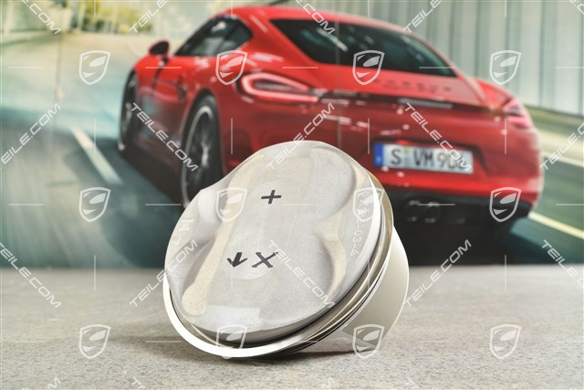 3,8L, Piston complete with piston rings, snap rings / circlips, piston pin 542-548 G