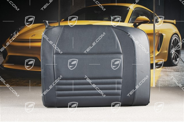 Back seat backrest, Rear, Leatherette, Metropole blue, Convertible, R