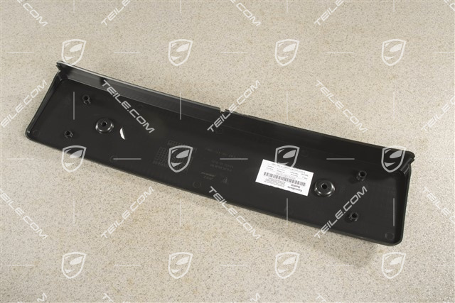 Number plate holder, Turbo / GTS