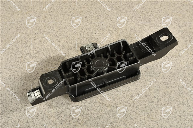 Jacking Bracket / point, rear, black, L