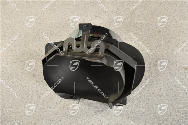 Exhaust tail pipe silver/chrom, R