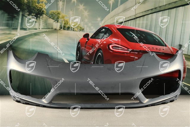 Front bumper, Turbo, facelift MK2, with PDC holes / without headlamp washer holes