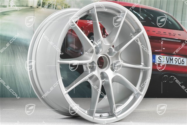 20" Felga, Carrera S III, lakier "brylantowy chrom", BORBET, 9,5J x 20 ET45