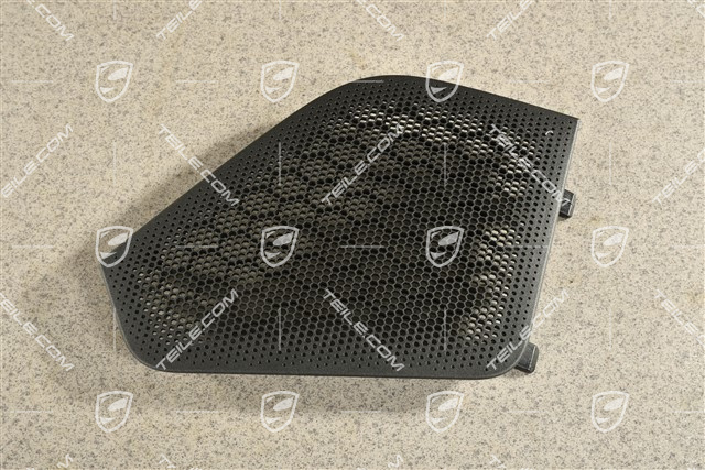 Hintertürverkleidung, Lautsprecherblende, Schwarz, L