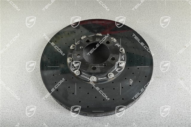 PCCB tarcza hamulcowa ceramiczna, 20" / 420mm, mocno uszkodzona, R