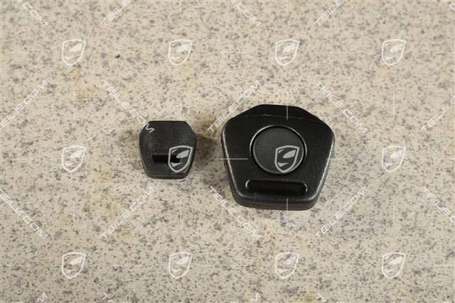 Lighted key head without key blank, with Porsche crest