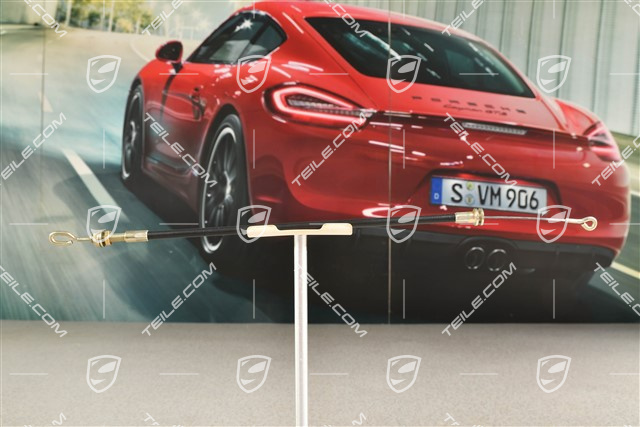 Bowden cable for tailgate lock