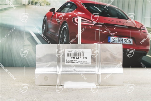 Hitzeschutz Oben, Mitte, C2 / C4 / GTS
