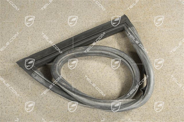 Sealing frame for rear quarter glass, L
