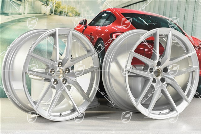 20-inch wheel rim set Macan S, 9J x 20 ET26 + 10J x 20 ET19
