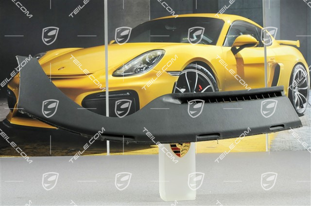 Defroster trim, leather, Grey green/black, R