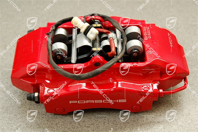 Festsattel ohne Belag, rot, 4S / Turbo, R Festsattel ohne Belag, rot, 4S / Turbo, R