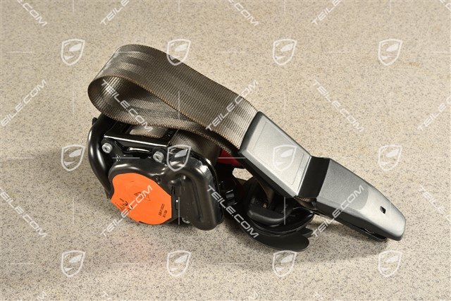 Seat belt, front, Agate grey, R