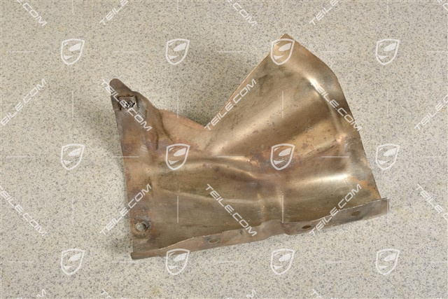 Muffler protective plate